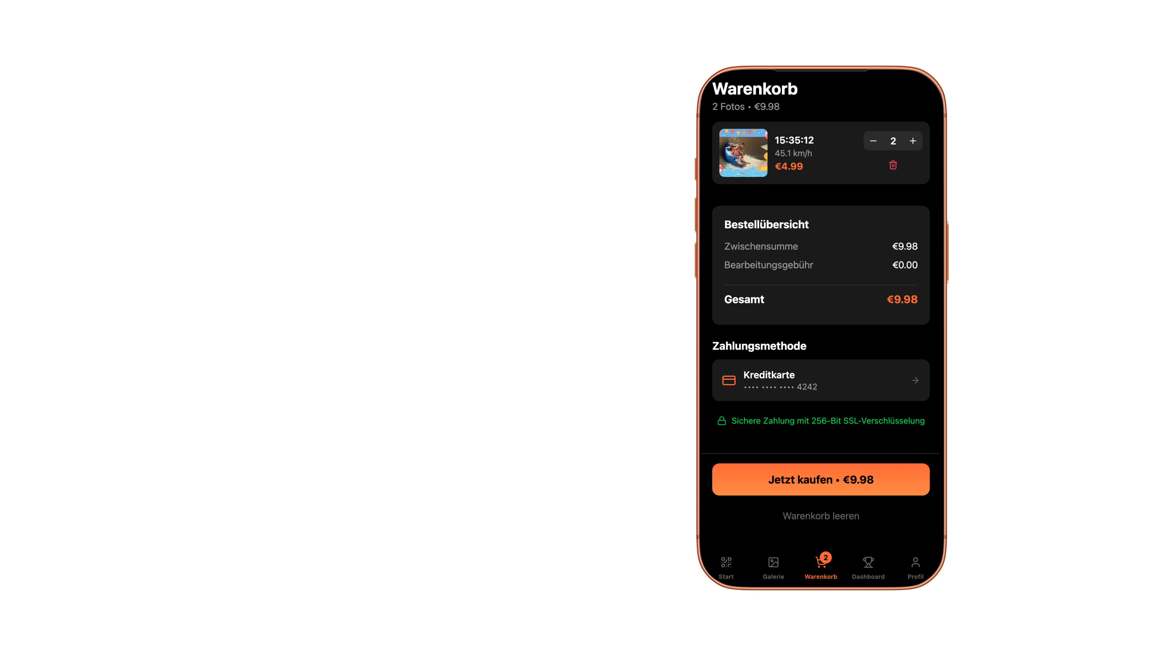 Mobile App Purchase Flow